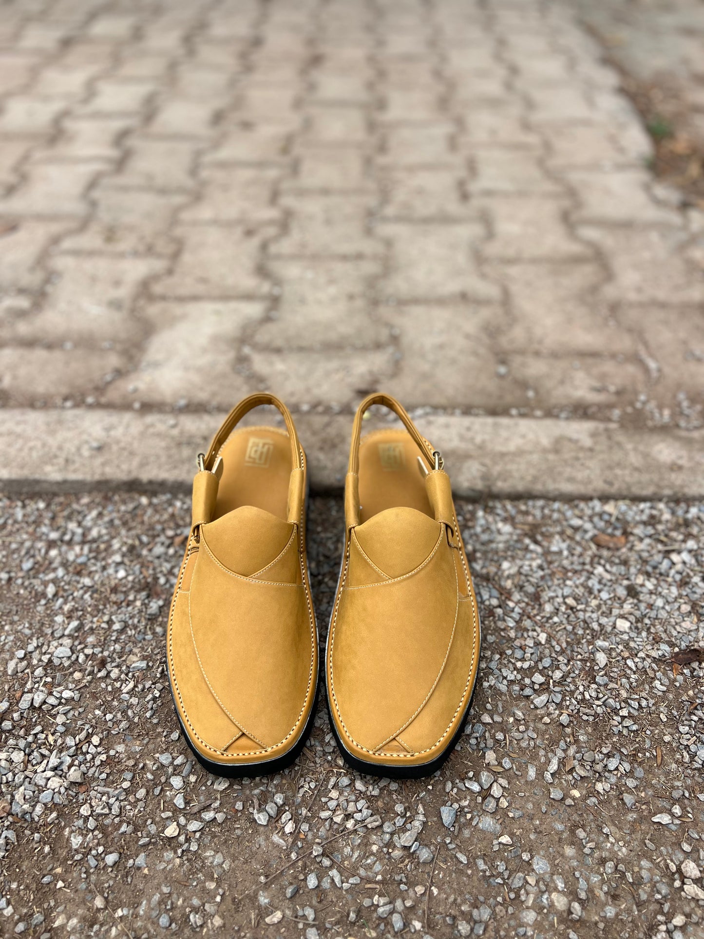 Khyber Mustard Peshawari Chappal – Sketcher Sole
