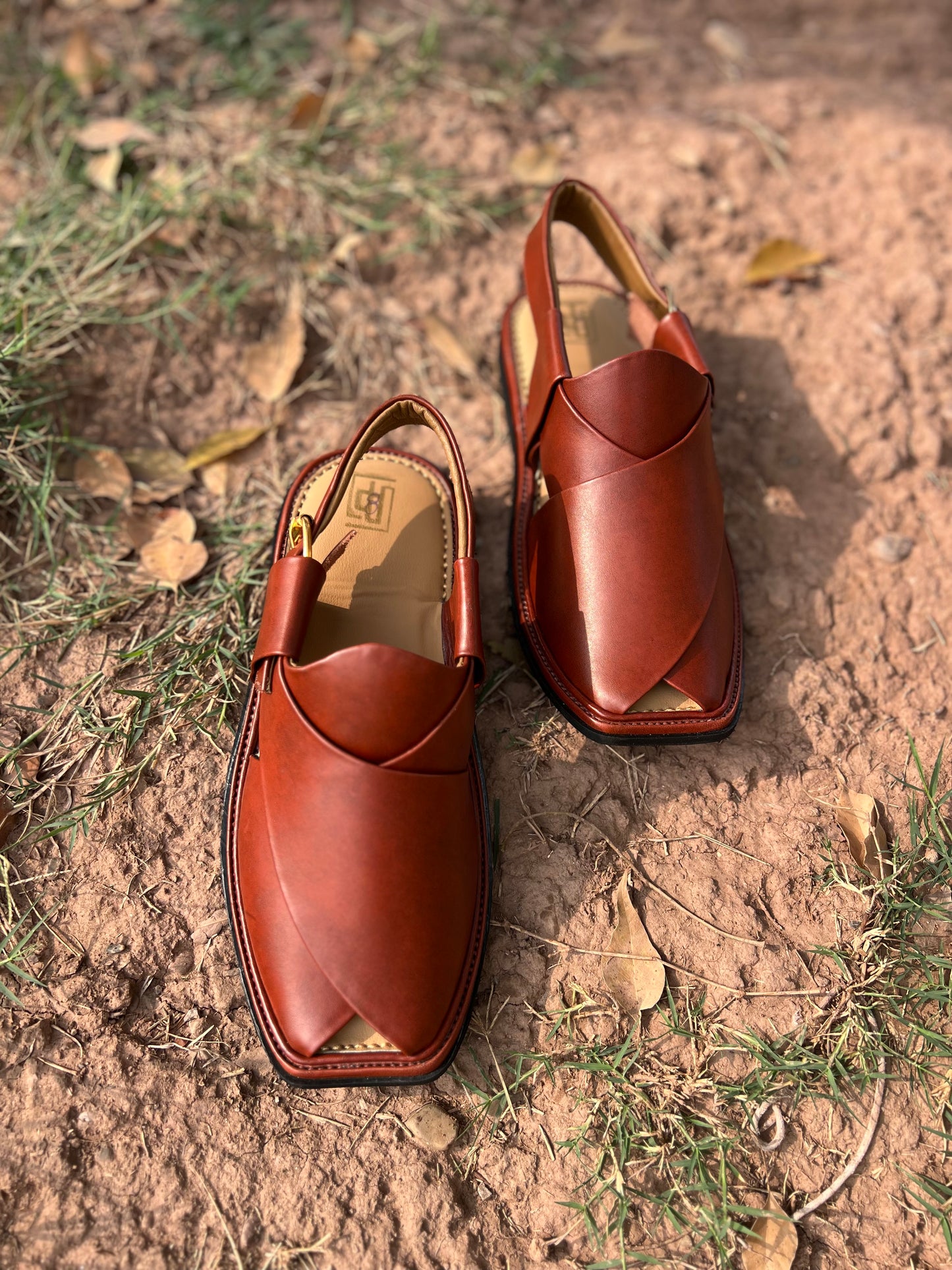 Khyber Royale – Maroon Premium Peshawari Chappal