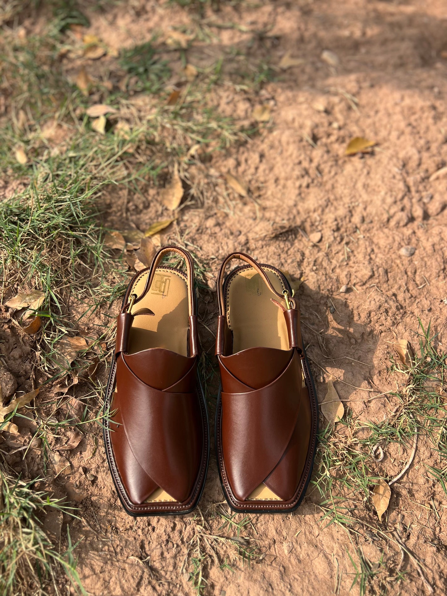 Rich Chocolate Peshawari Chappal