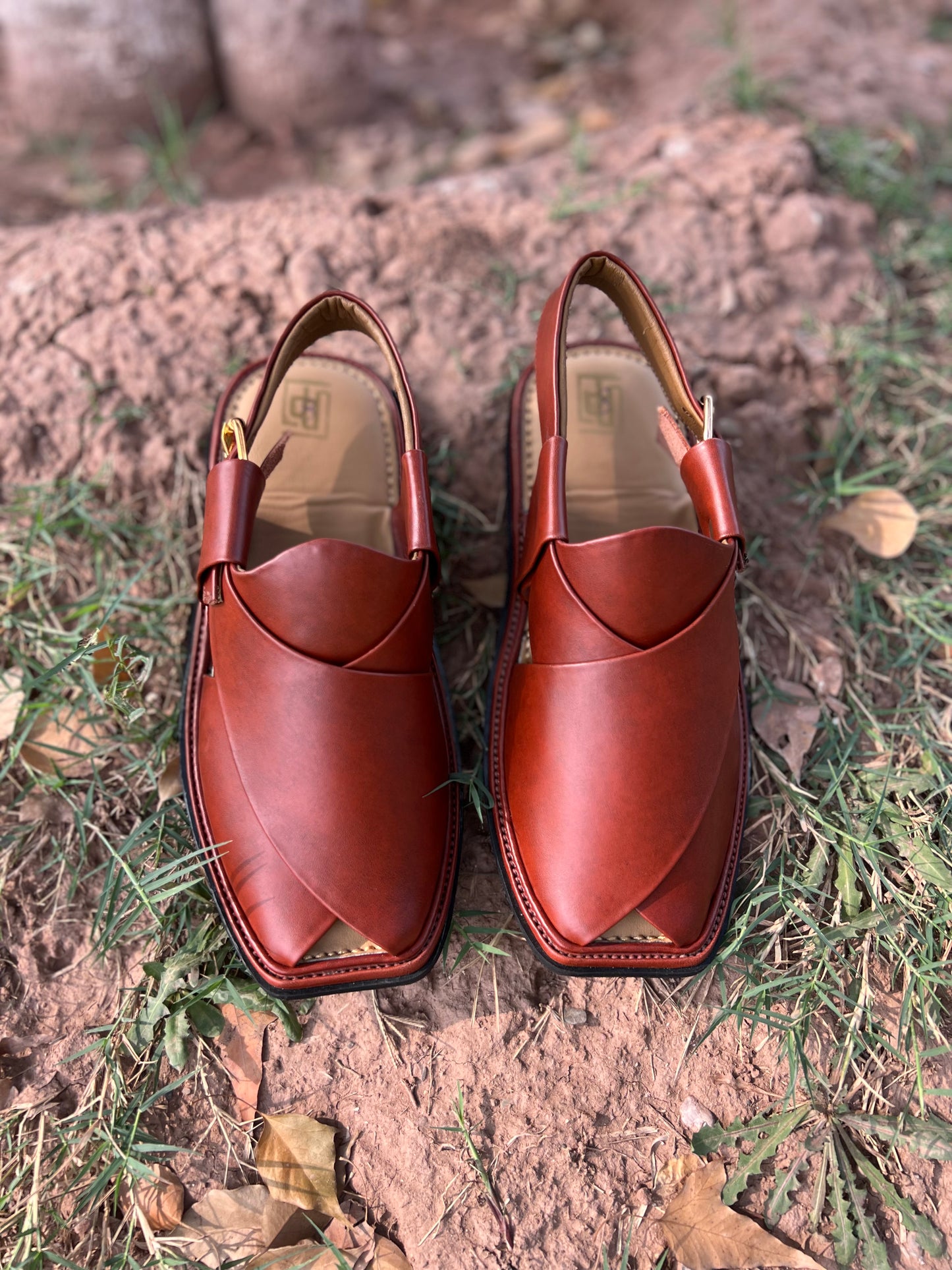 Khyber Royale – Maroon Premium Peshawari Chappal