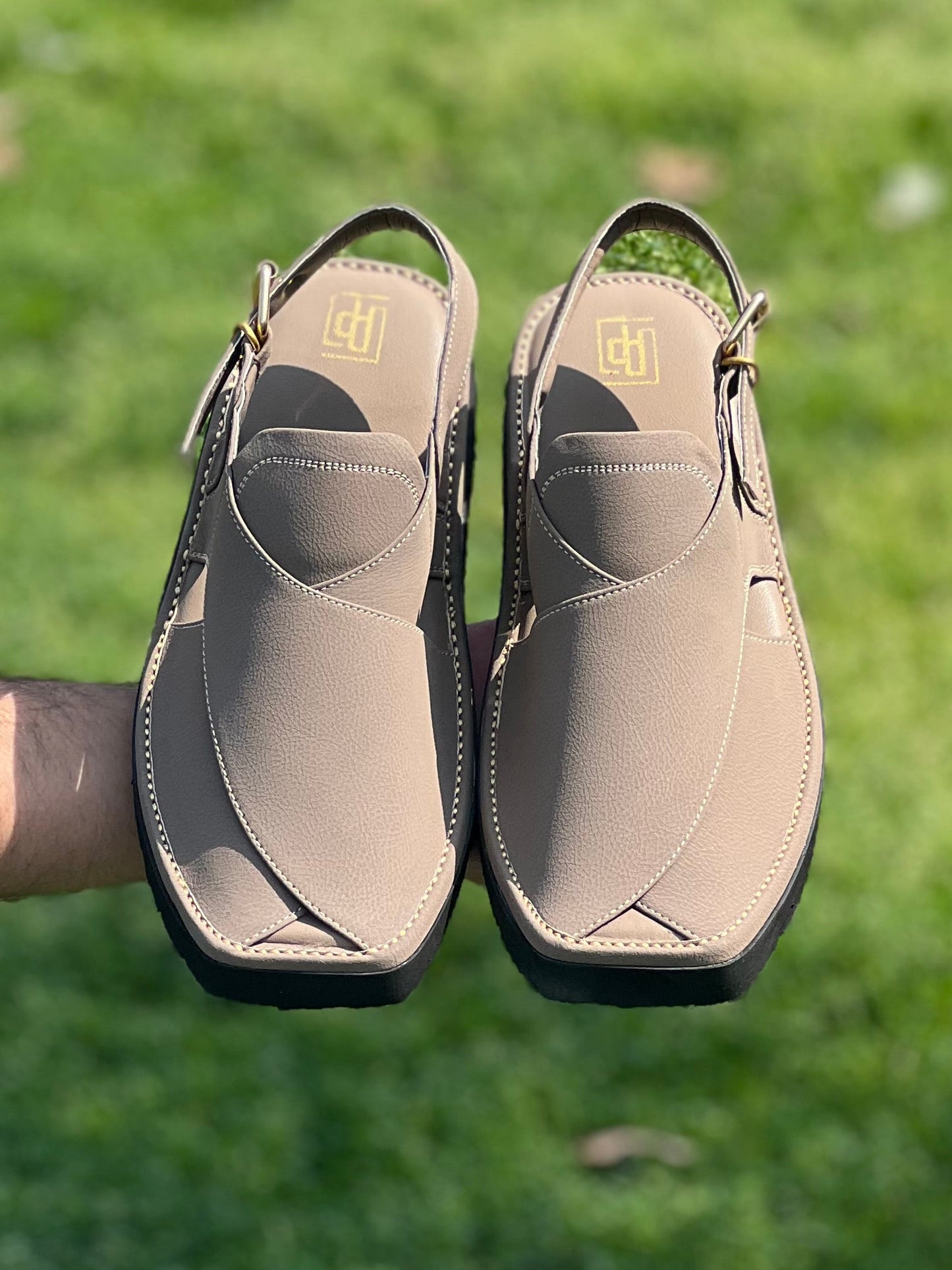 Royal Strap Light mocha Peshawari Chappal – Sketcher Sole