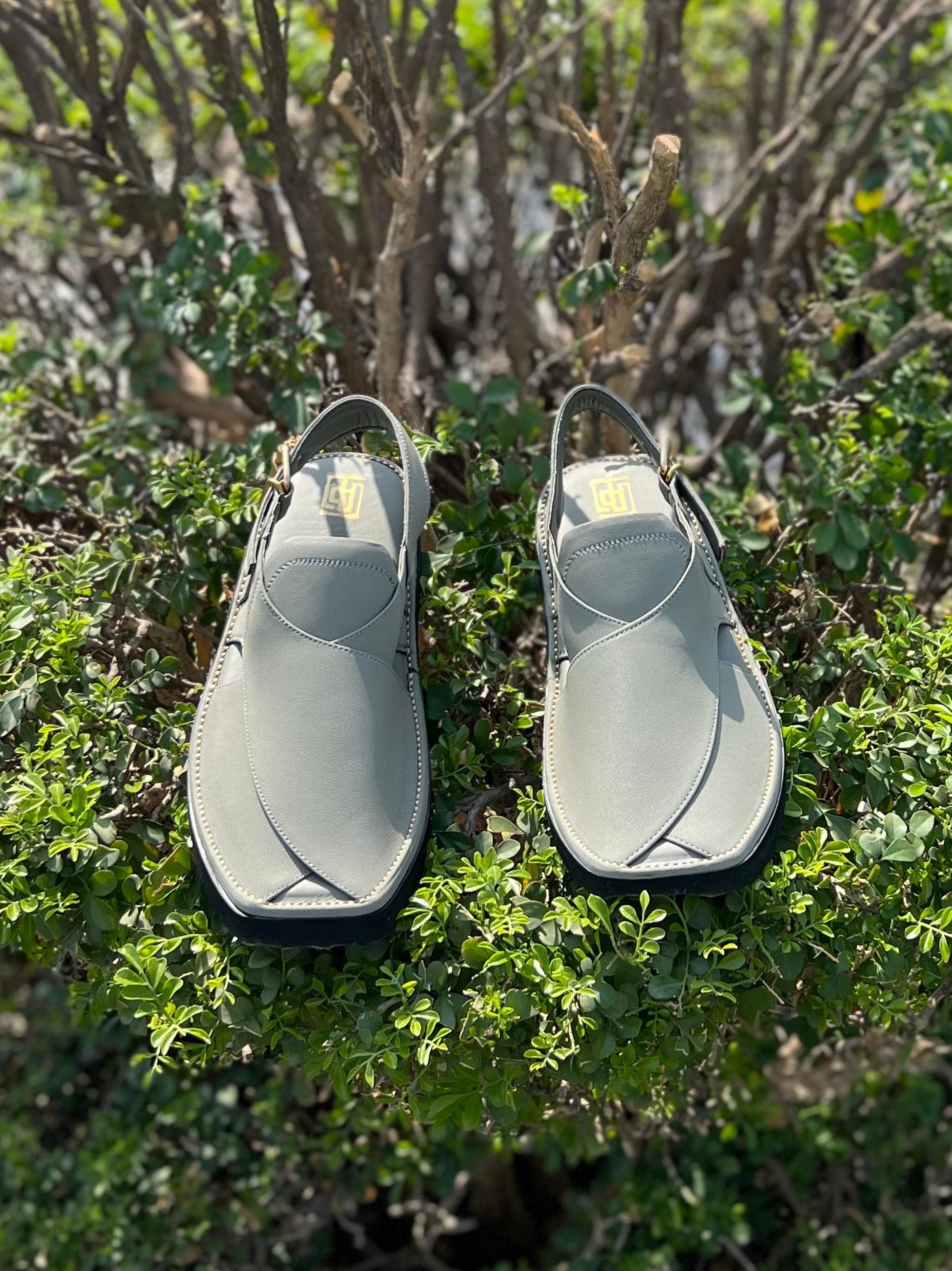 Royal Strap Pastel Green Peshawari Chappal  – Sketcher Sole