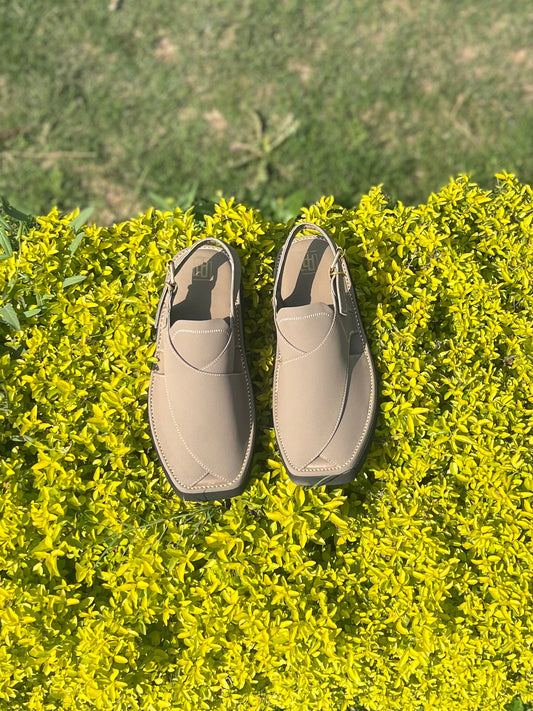 Royal Strap Light mocha Peshawari Chappal – Sketcher Sole