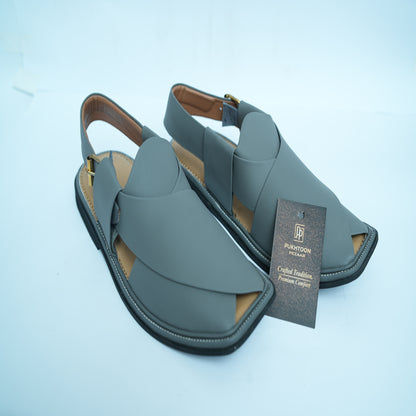 Slate Monarch Peshawari Chappal